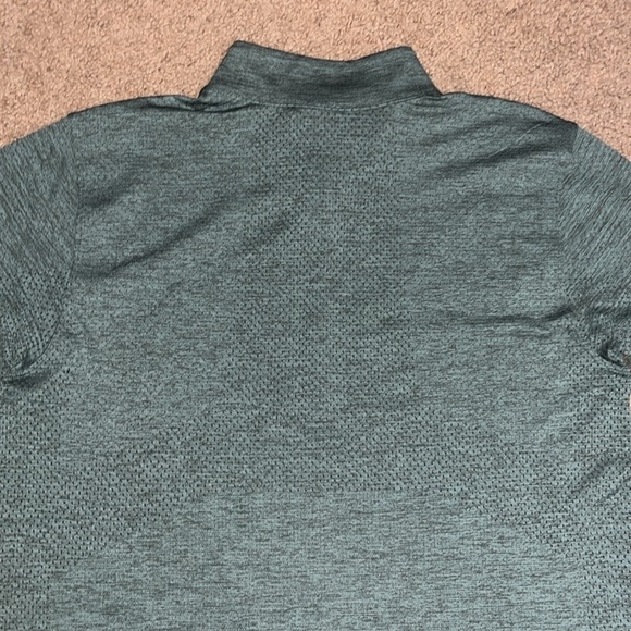 Lululemon Metal Vent Tech Midweight Half 1/2 Zip Jacket Spruce Tidewater Teal XL - Picture 7 of 9